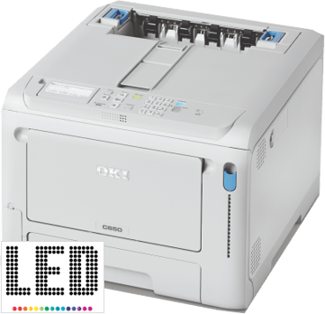 OKI C650 pro-grade printer, top quality prints day in day out.