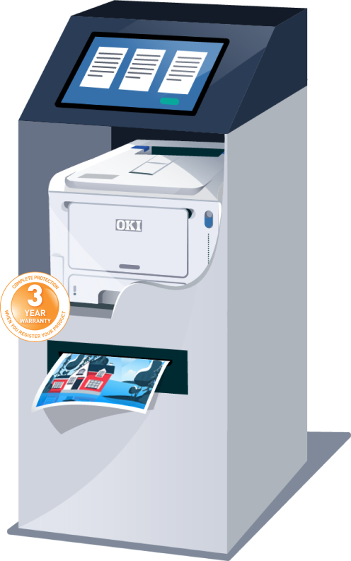 C650 The smallest Kiosk Printer