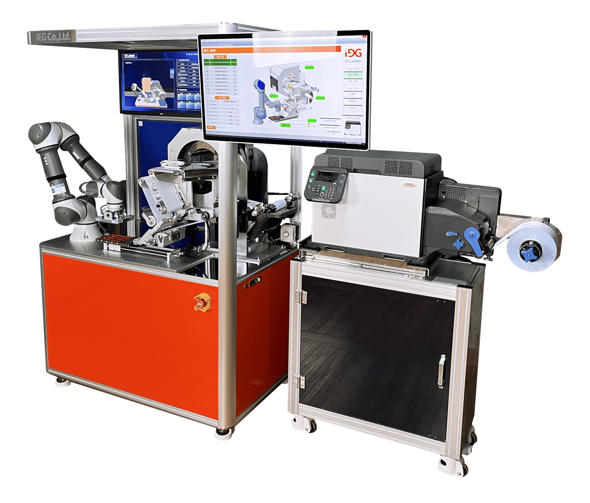 OKI Pro1040 In line solution