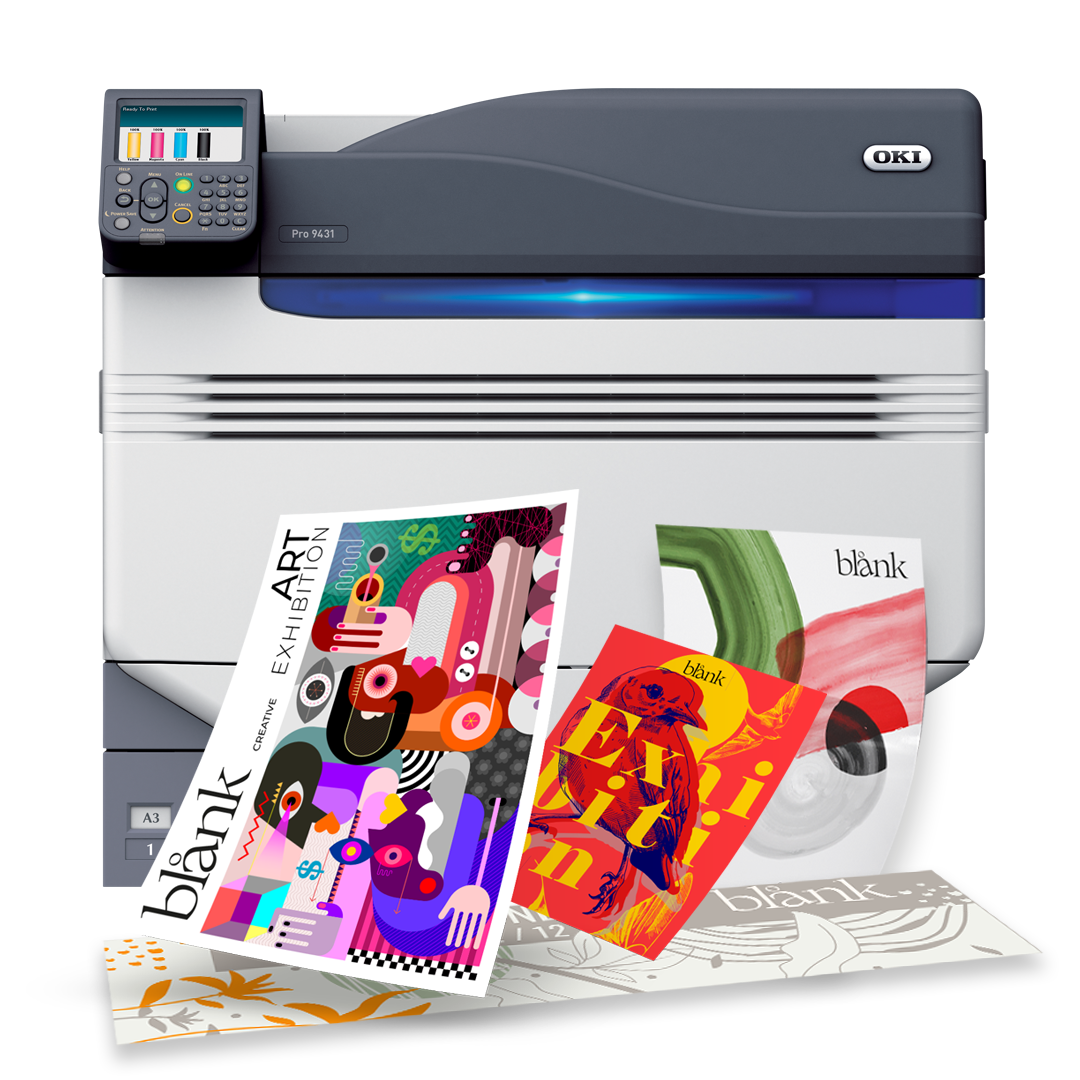 OKI Pro9431 printer printing posters