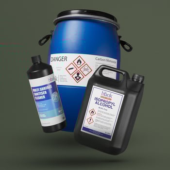 OKI Pro9542 Packaging Printer - chemicals labels