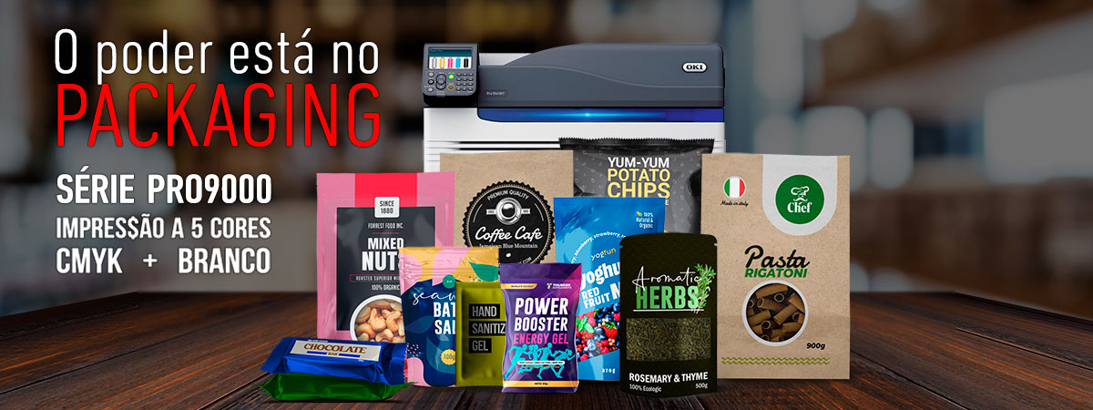 Impressora PACKAGING Série OKI PRO9000
